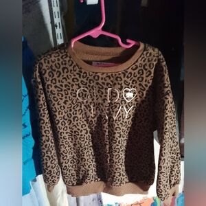 Old Navy Leopard Print Sweater